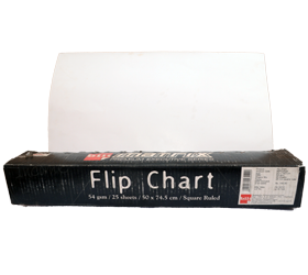 MATRIX FLIP CHART 25 SHEET SQR