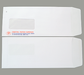MAIL FAST WINDOW WHITE 80 GSM 10.5 X 4.5 INCHES