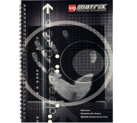MATRIX SPIRAL OFFICE PAD B5 100